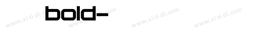 微软雅黑 bold字体转换